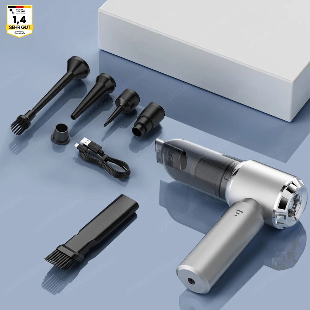 TurboX - 4 in 1 Power-Handstaubsauger - das Original