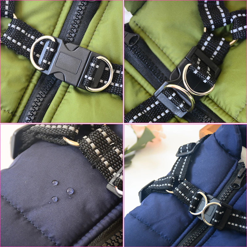 Allwetter-Hundejacke - wasserdicht, verstellbar_vorteile