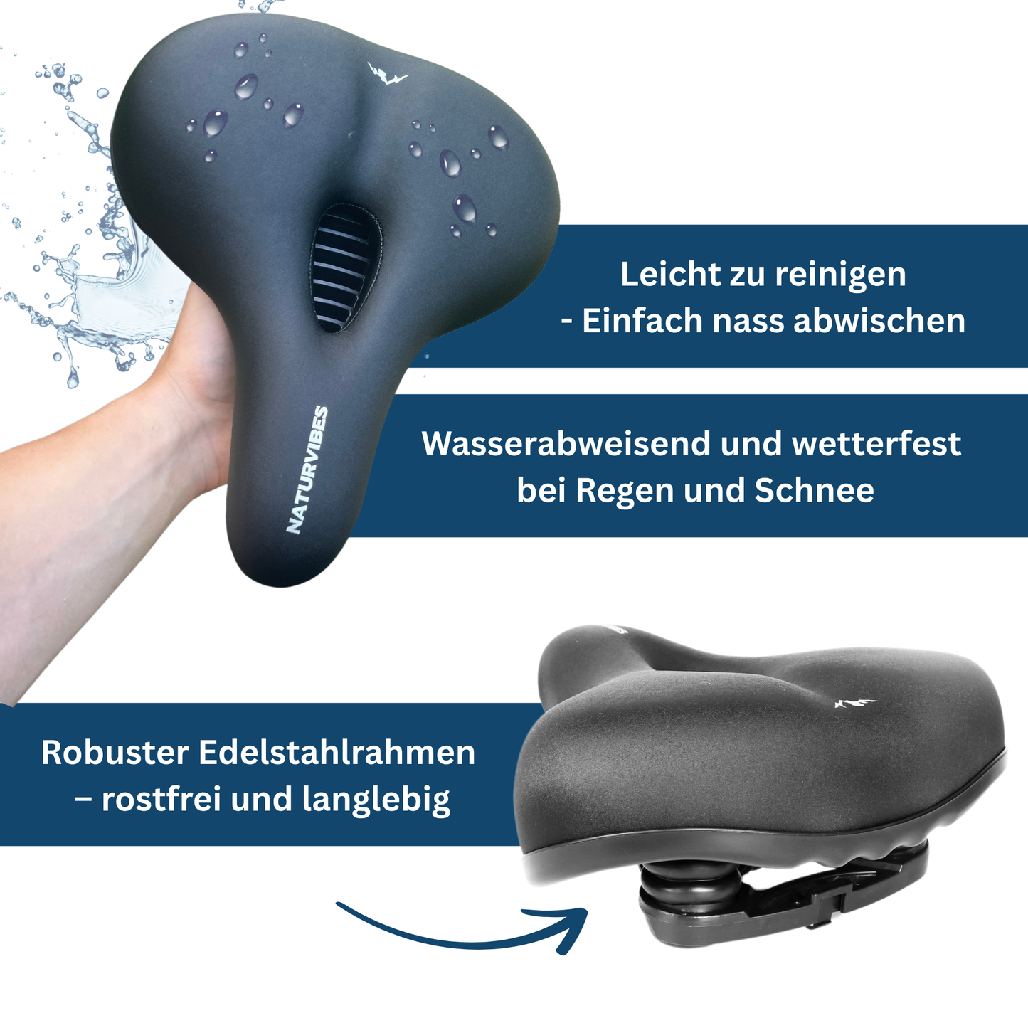 Fahrradsattel Komfort