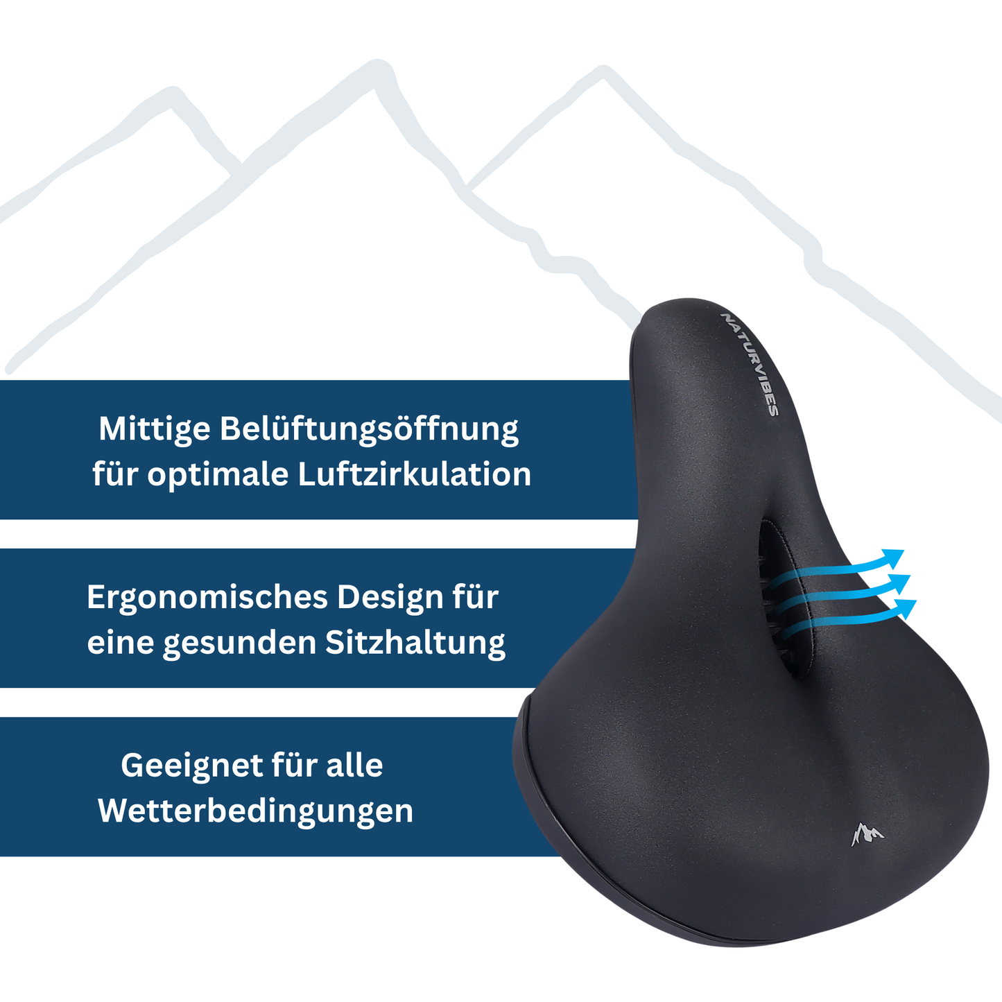Fahrradsattel Komfort