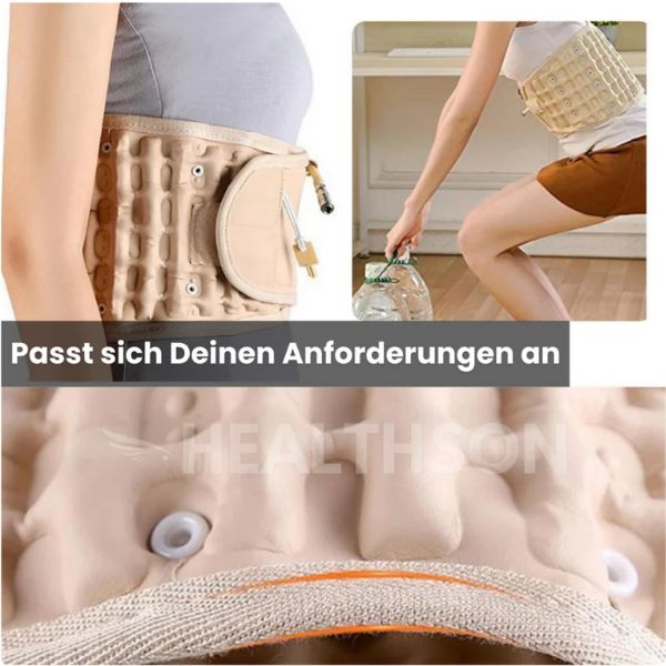 Dekompressionsgürtel V2 | Wohltuende Befreiung für Deinen Rücken