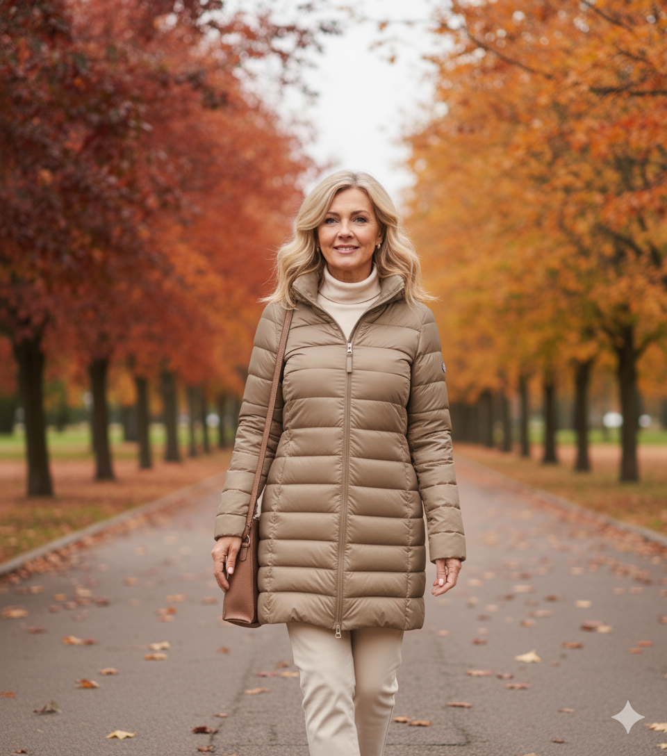 Weber Daunenjacke | Ultraleichte Übergangsjacke für Frauen mit Kapuze
