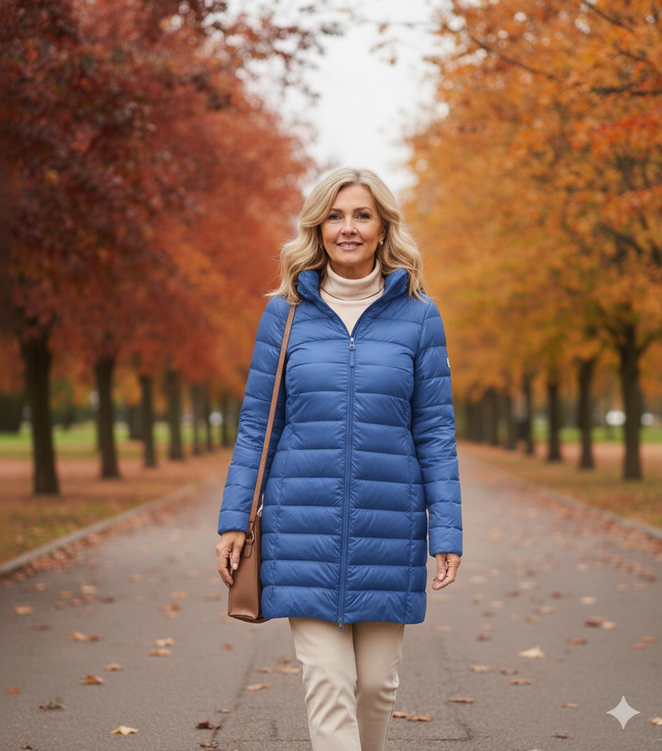 Weber Daunenjacke | Ultraleichte Übergangsjacke für Frauen mit Kapuze