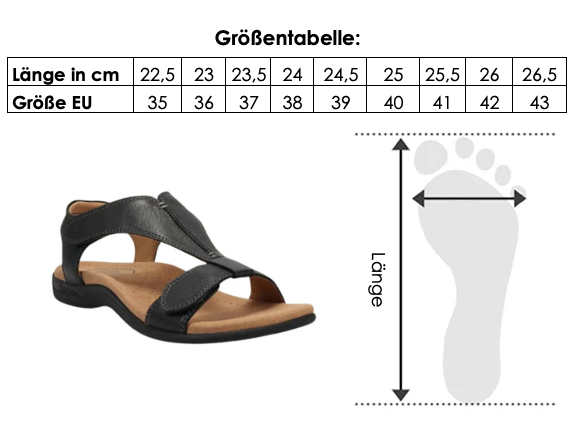 Ergonomische Orthopädische Damensandalen für Schmerzlinderung - FlexOrtho