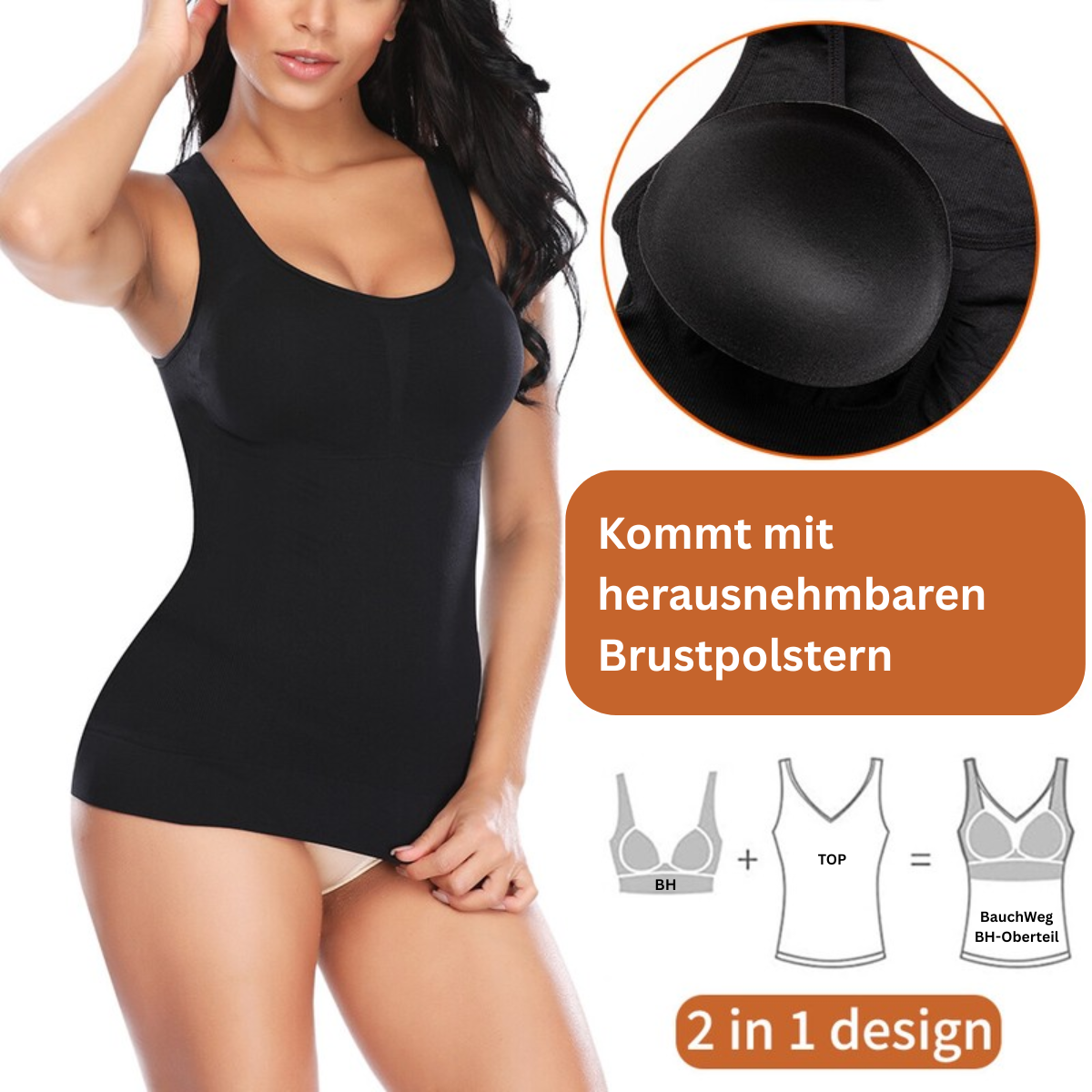 2-in-1 BauchWeg BH-Top