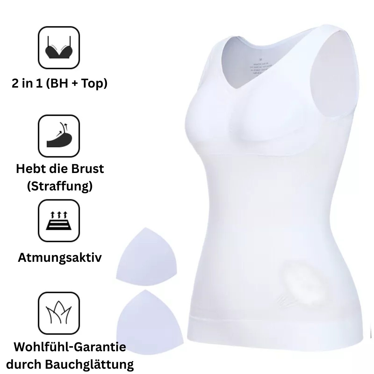 2-in-1 BauchWeg BH-Top