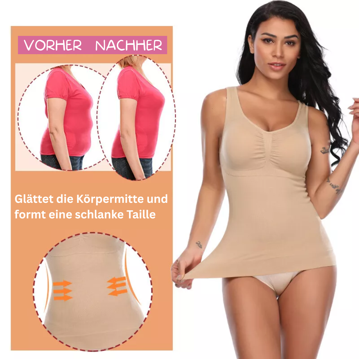 2-in-1 BauchWeg BH-Top