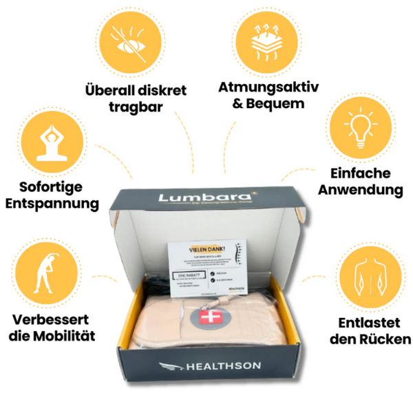 Dekompressionsgürtel V2 | Wohltuende Befreiung für Deinen Rücken