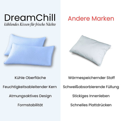 DreamChill - der kühlende & hautschonende Kissenbezug - das Original