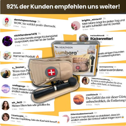 Dekompressionsgürtel V2 | Wohltuende Befreiung für Deinen Rücken