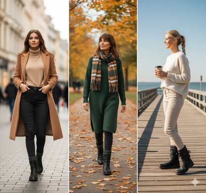 Orthopädische Damen-Stiefel für Herbst & Winter
