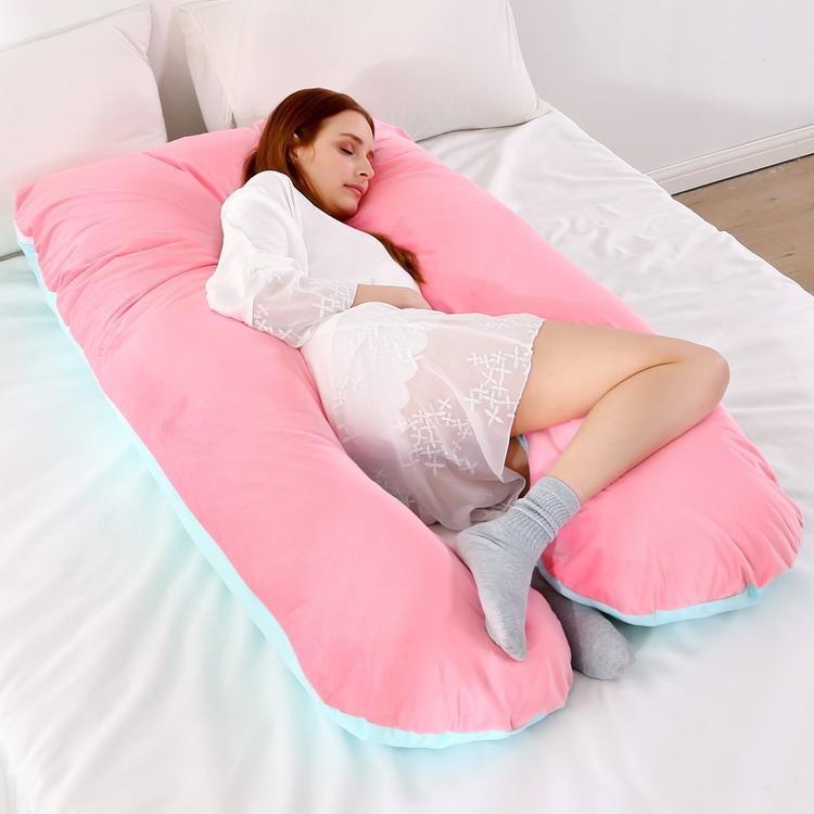 Das originale Schlaftherapie-Kissen - das kuscheligste Kissen der Welt - hilft Dir, schneller einzuschlafen, rosa