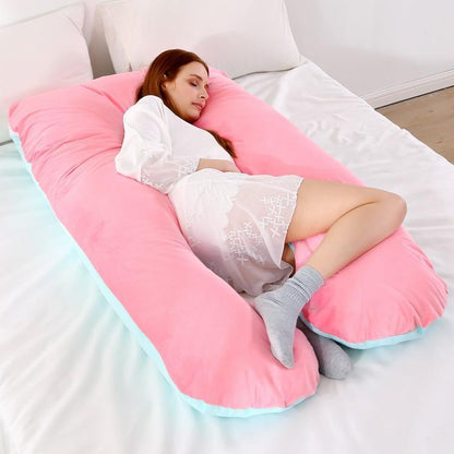 Das originale Schlaftherapie-Kissen - das kuscheligste Kissen der Welt - hilft Dir, schneller einzuschlafen, rosa