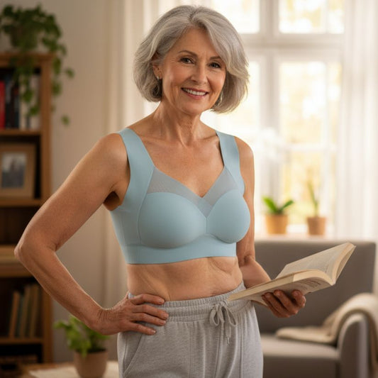 Lifting-BH für Hängebusen – Starker Halt ohne Bügel | Hebt die Brust sichtbar an | Unsichtbar unter Kleidung & ultraweich