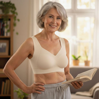 Lifting-BH für Hängebusen – Starker Halt ohne Bügel | Hebt die Brust sichtbar an | Unsichtbar unter Kleidung & ultraweich